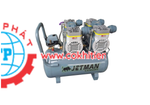 Nén khí không dầu siêu nhanh 50L - 4.0HP (NKF-1600*2T50)