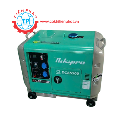 MÁY PHÁT ĐIỆN NIKIPRO DCA-5500 (SIÊU CHỐNG ỒN)