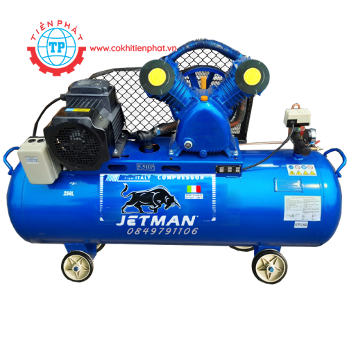 Máy nén khí dây đai JETMAN 250L-380V