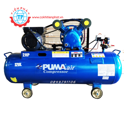 Máy nén khí dây đai Puma 120L-1HP