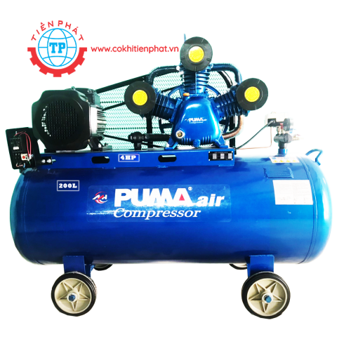 Máy nén khí dây đai PUMA 200L-4HP