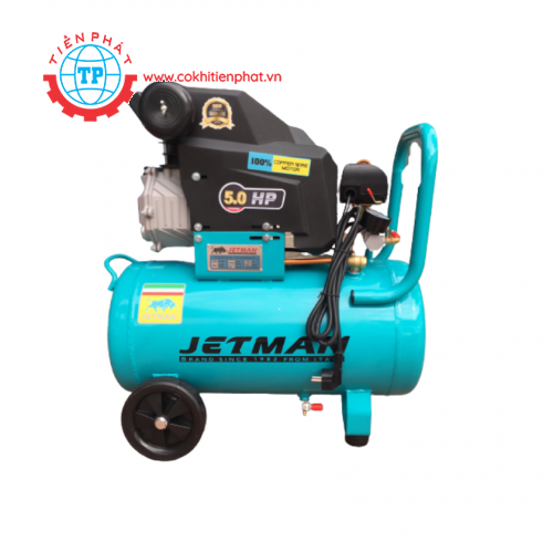 Máy nén khí đầu liền Jetman 50L-2 tụ cao cấp (JM50F)