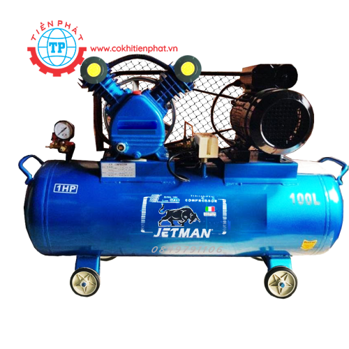 Máy nén khí dây đai Jetman 100L-1HP