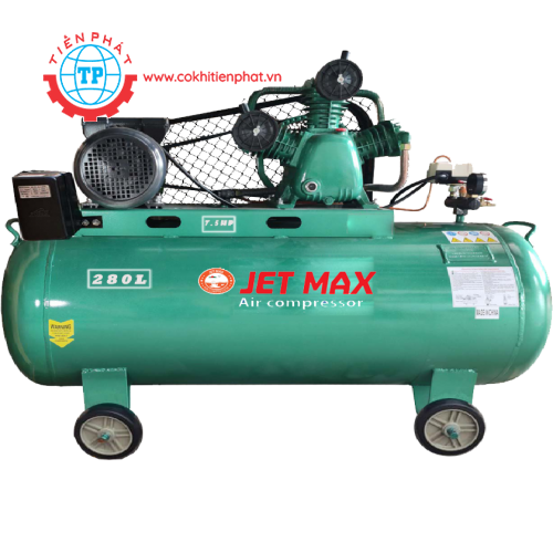 Máy nén khí dây đại Jetmax 280L-7,5HP (loại 12kg)