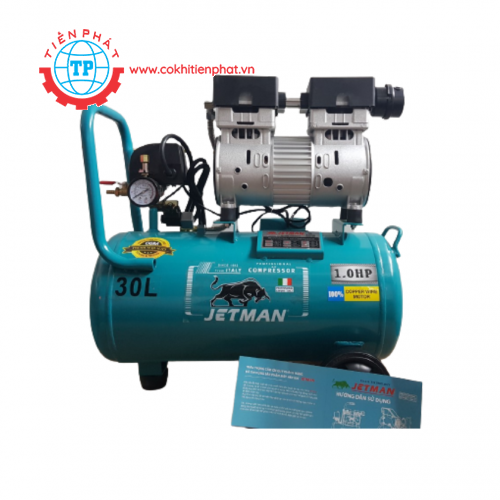 Máy nén khí không dầu Jetman 30L-1HP