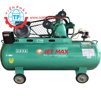 Máy nén khí dây đại Jetmax 280L-7,5HP (loại 12kg)